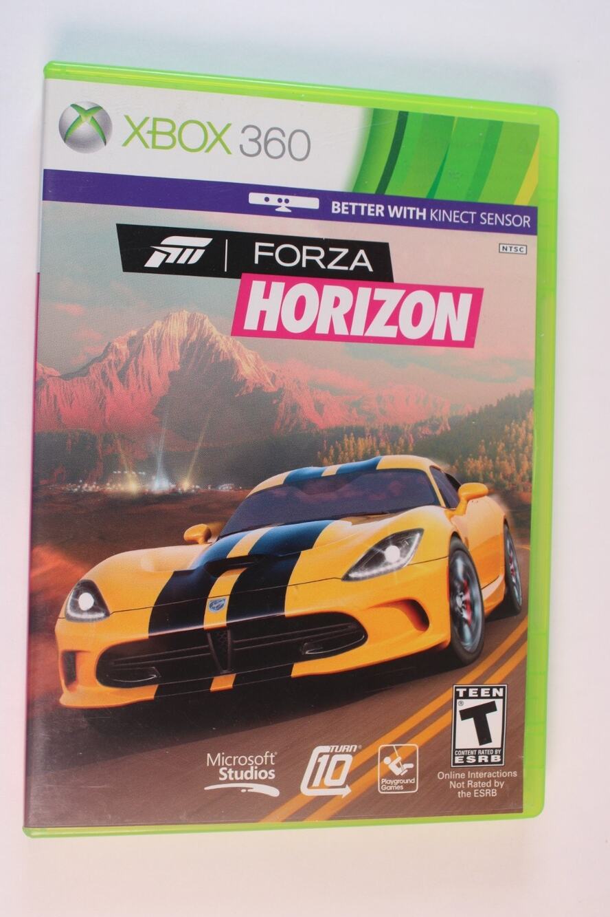 Forza Horizon (Microsoft Xbox 360, 2012) Authentic, Tested/Works